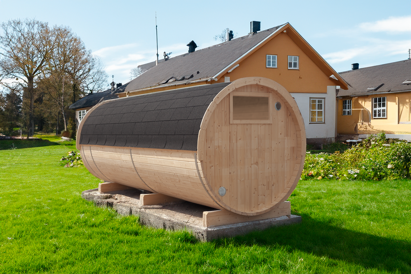 Tynnyrisauna 10,0m²