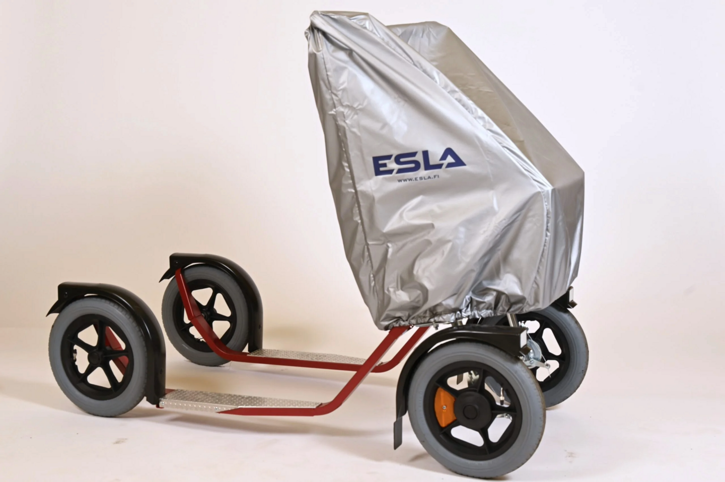 Suojahuppu ESLA-potkupyörään