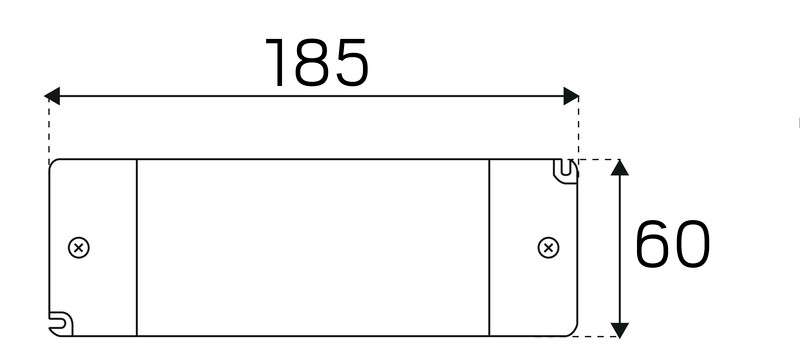 Elektroninen liitäntälaite Hide-a-lite led SLD 24V 75W