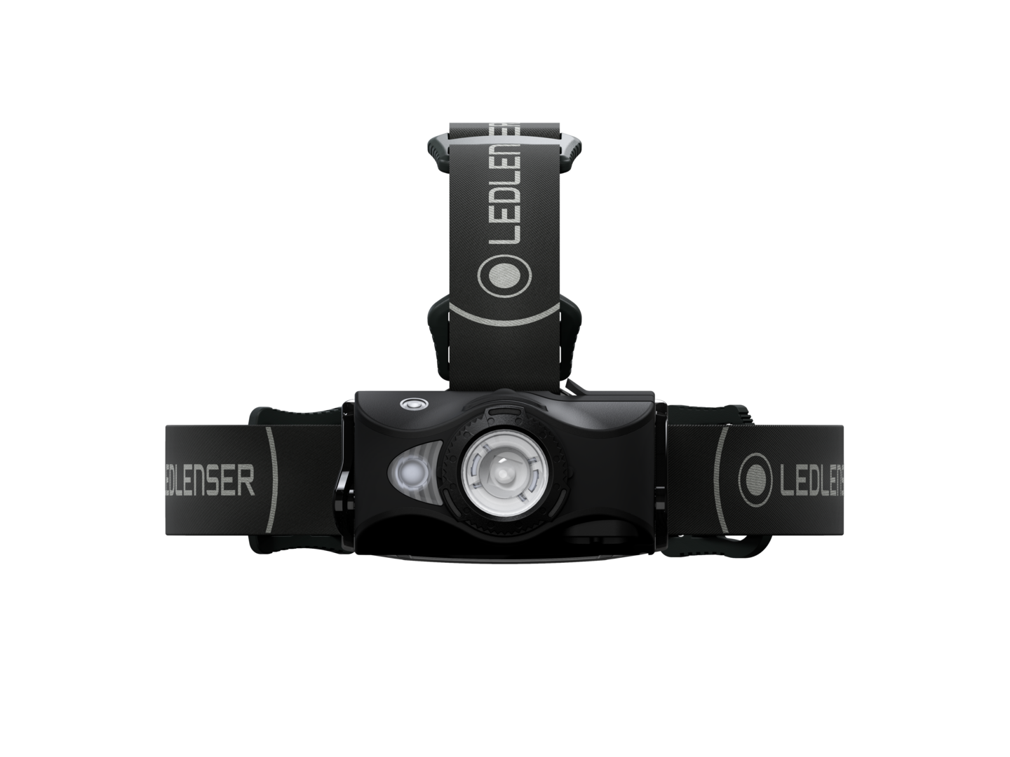 Otsalamppu Ledlenser MH8 musta/musta 600lm ladattava