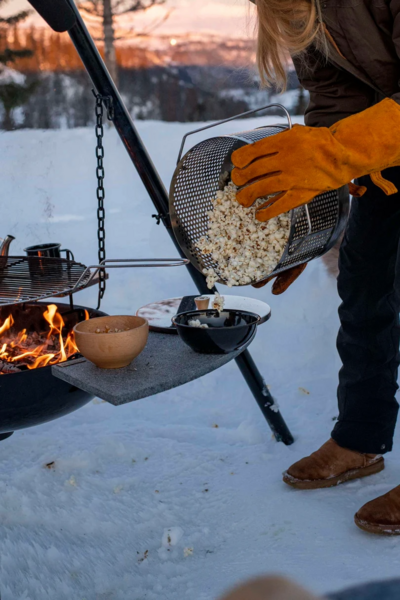 Popcornpata Espegard ruostumaton