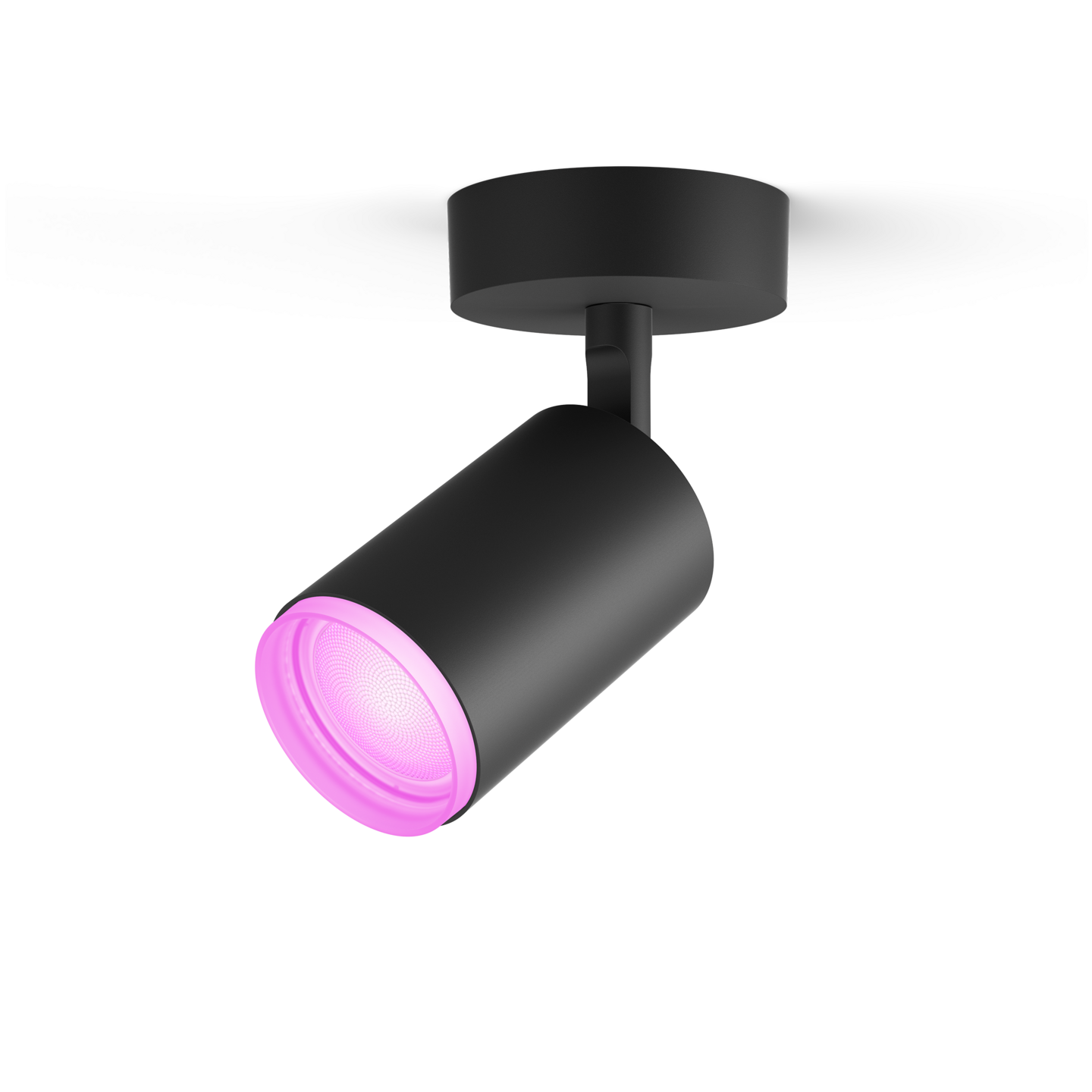 Kohdevalaisin Philips Hue Fugato Musta 1x4.2W 350 LM - 400 LM 2000-6500K