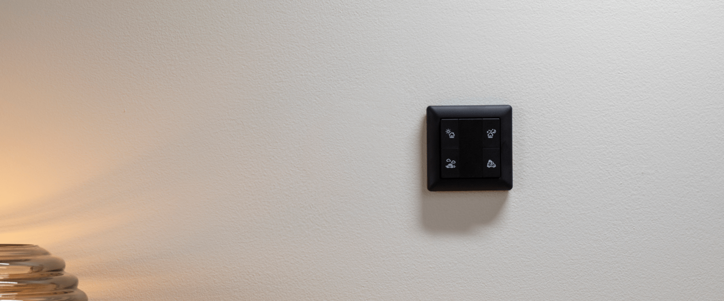 Tilakytkin Futurehome langaton musta