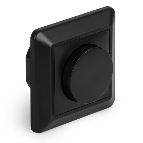 Valonsäädin Futurehome led musta 250W RAL 9005 Zb