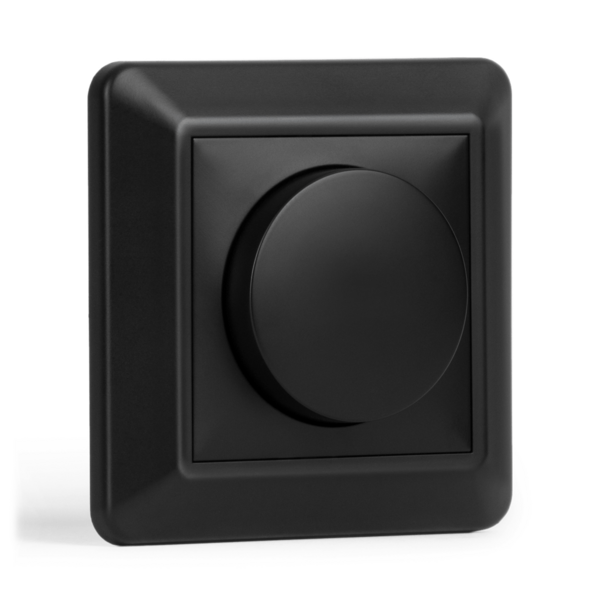 Valonsäädin Futurehome led musta 250W RAL 9005 Zb