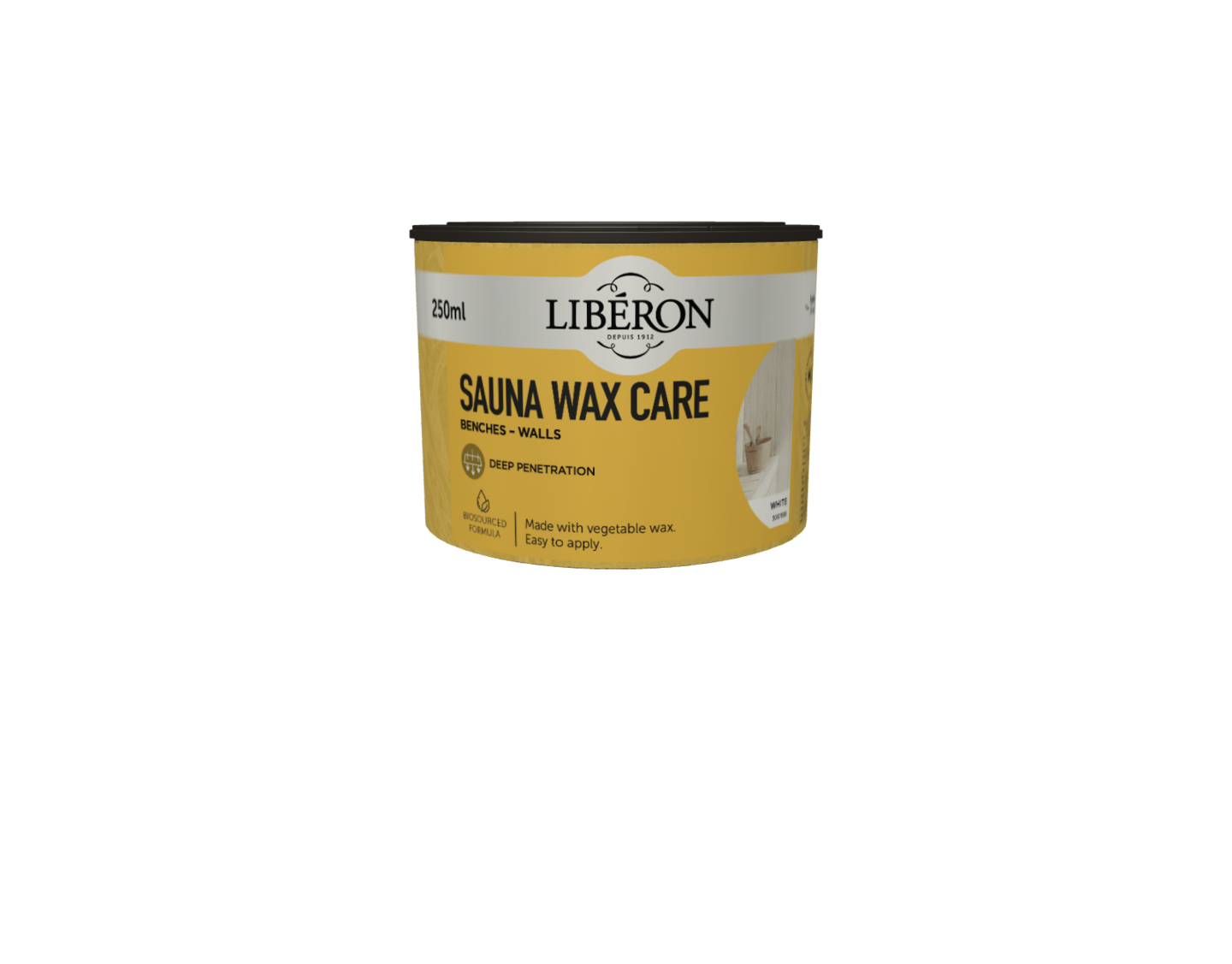 Libéron Sauna Hoitovaha 250ml White Matt
