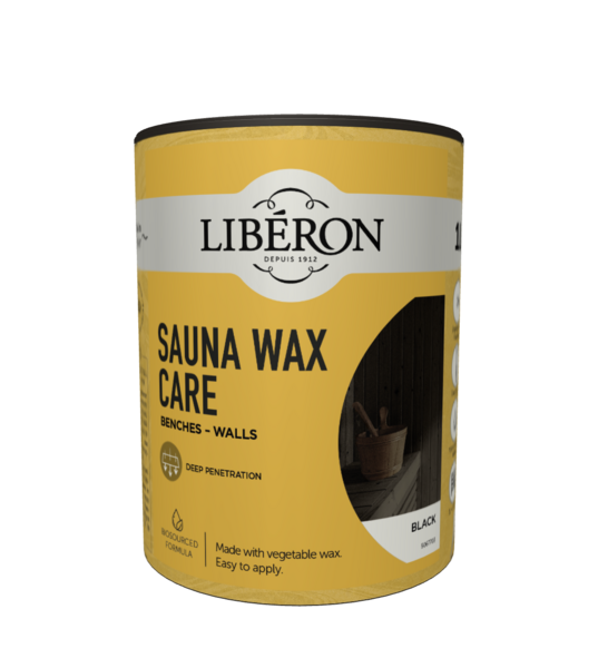 Libéron Sauna Hoitovaha 1L Black Matt