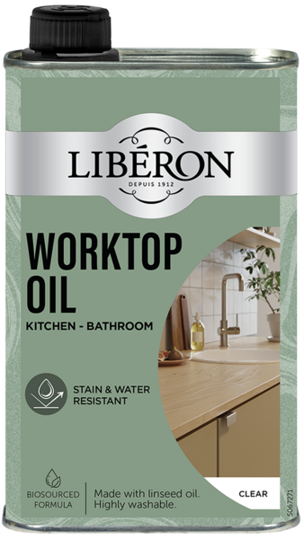 Libéron Työtasoöljy 500ml Clear Matt