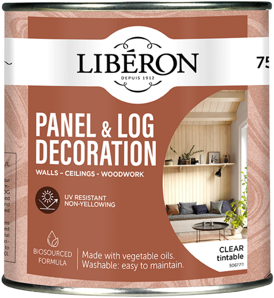 Libéron Paneeli- ja hirsisuoja 750ml Clear