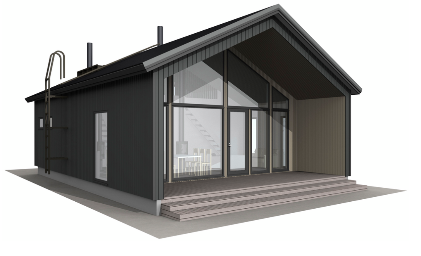 Huvila Pontti H370 70m²