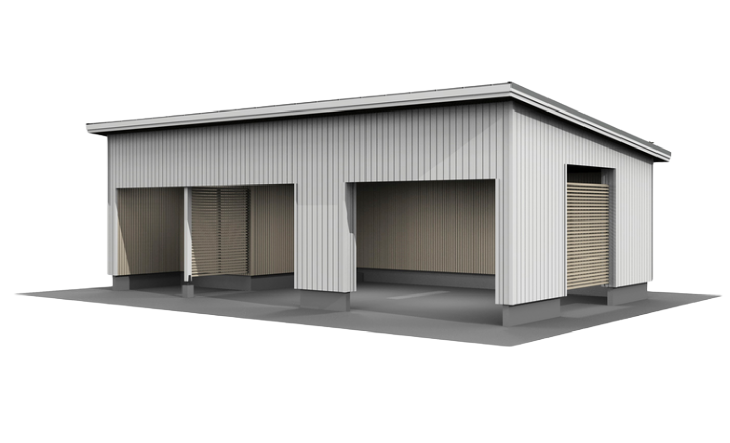 Autokatos Kimara Pontti AK12PP pystyverhous + pulpettikatto 12m²