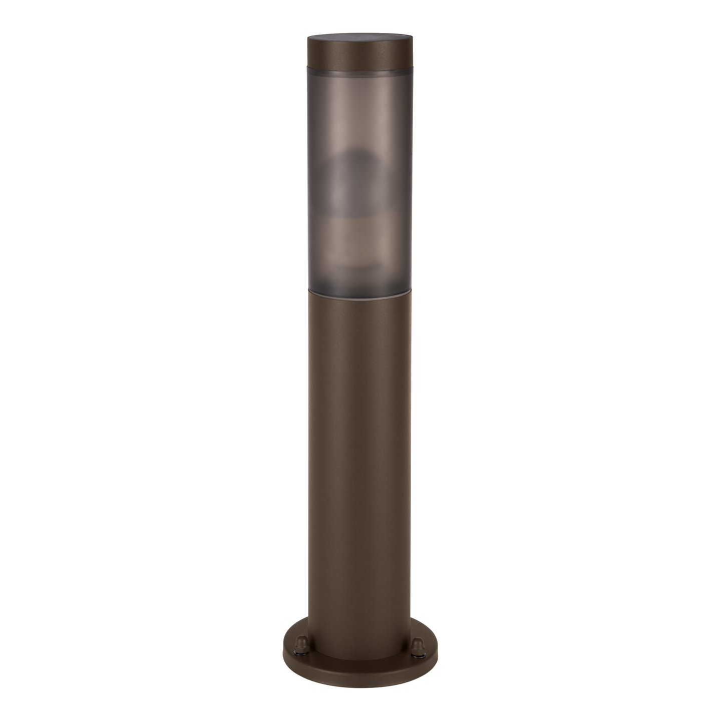 Ulkopylväsvalaisin EGLO Helsinki E27 45cm liiketunnistin ruskea