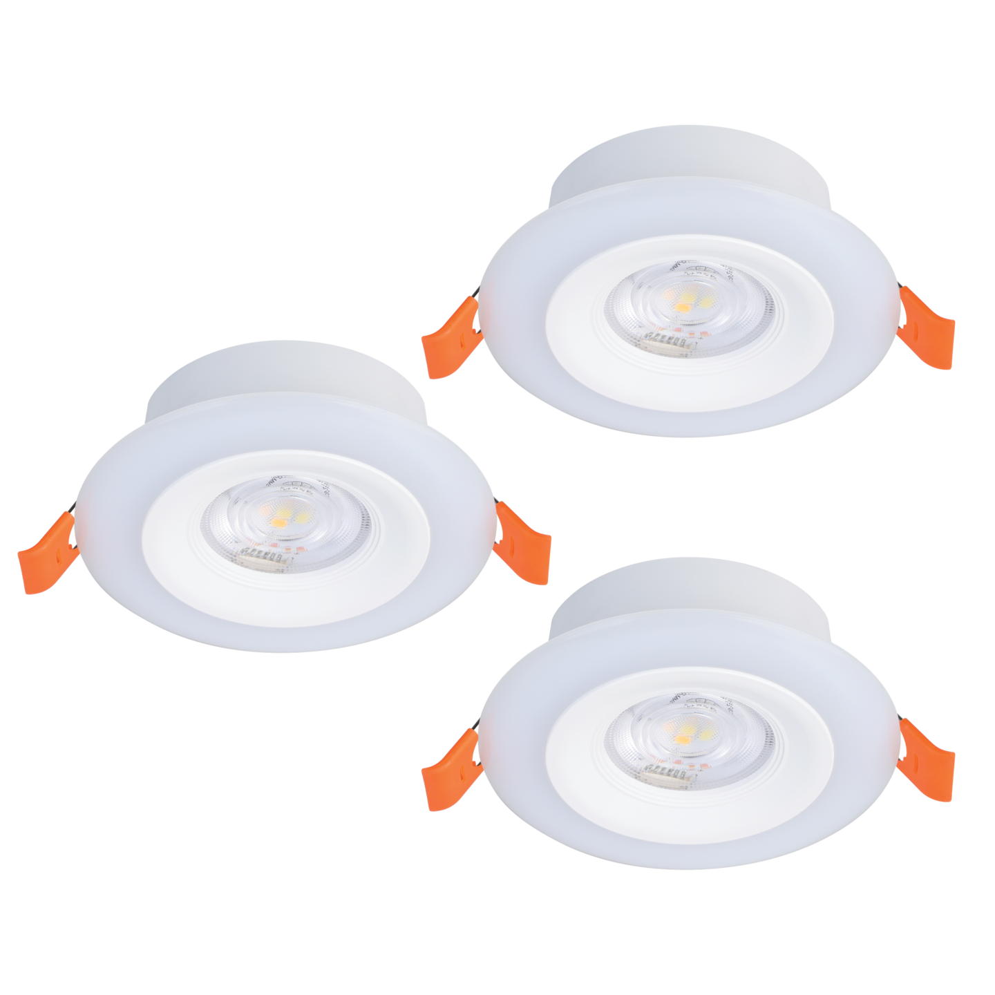 Uppospottisarja EGLO Calonge RGB led 3x3,8W 9,8cm valkoinen