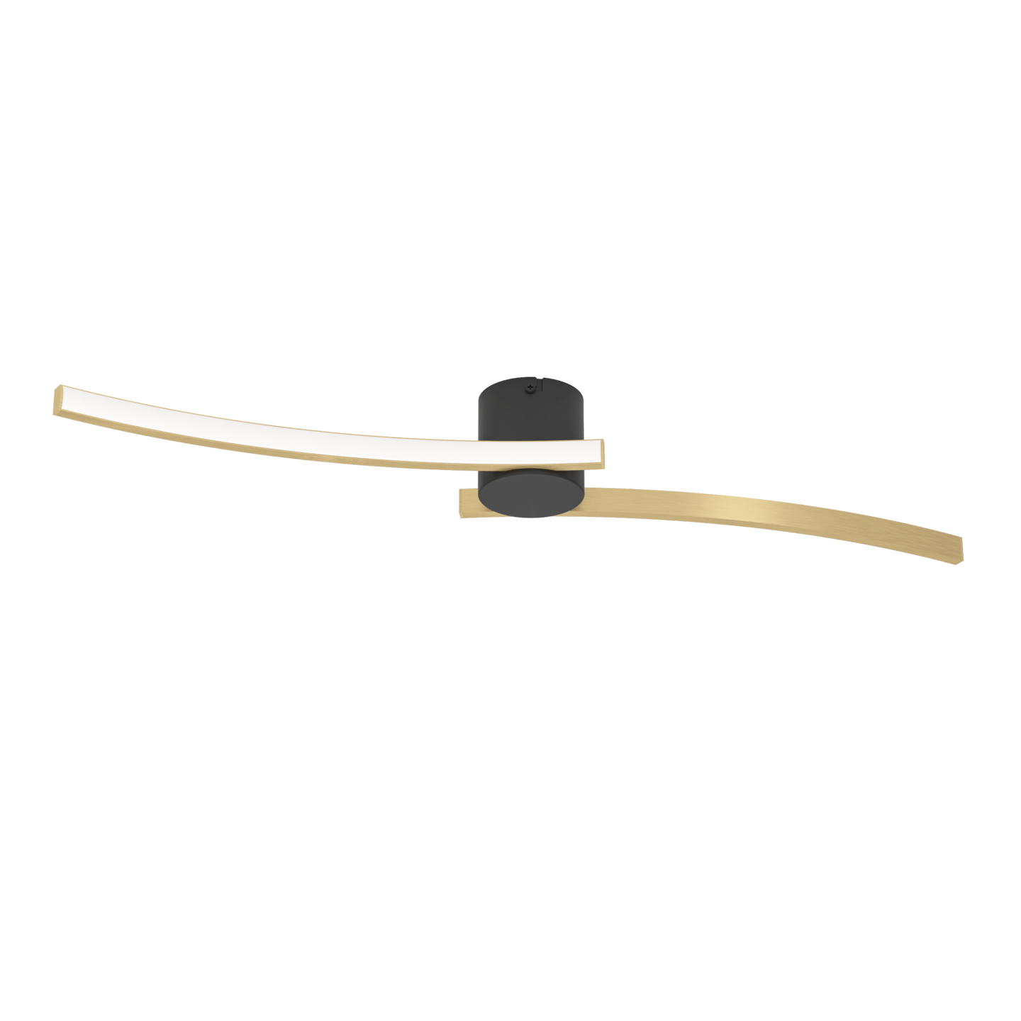 Kattovalaisin EGLO Aieta led 12W musta/messinki