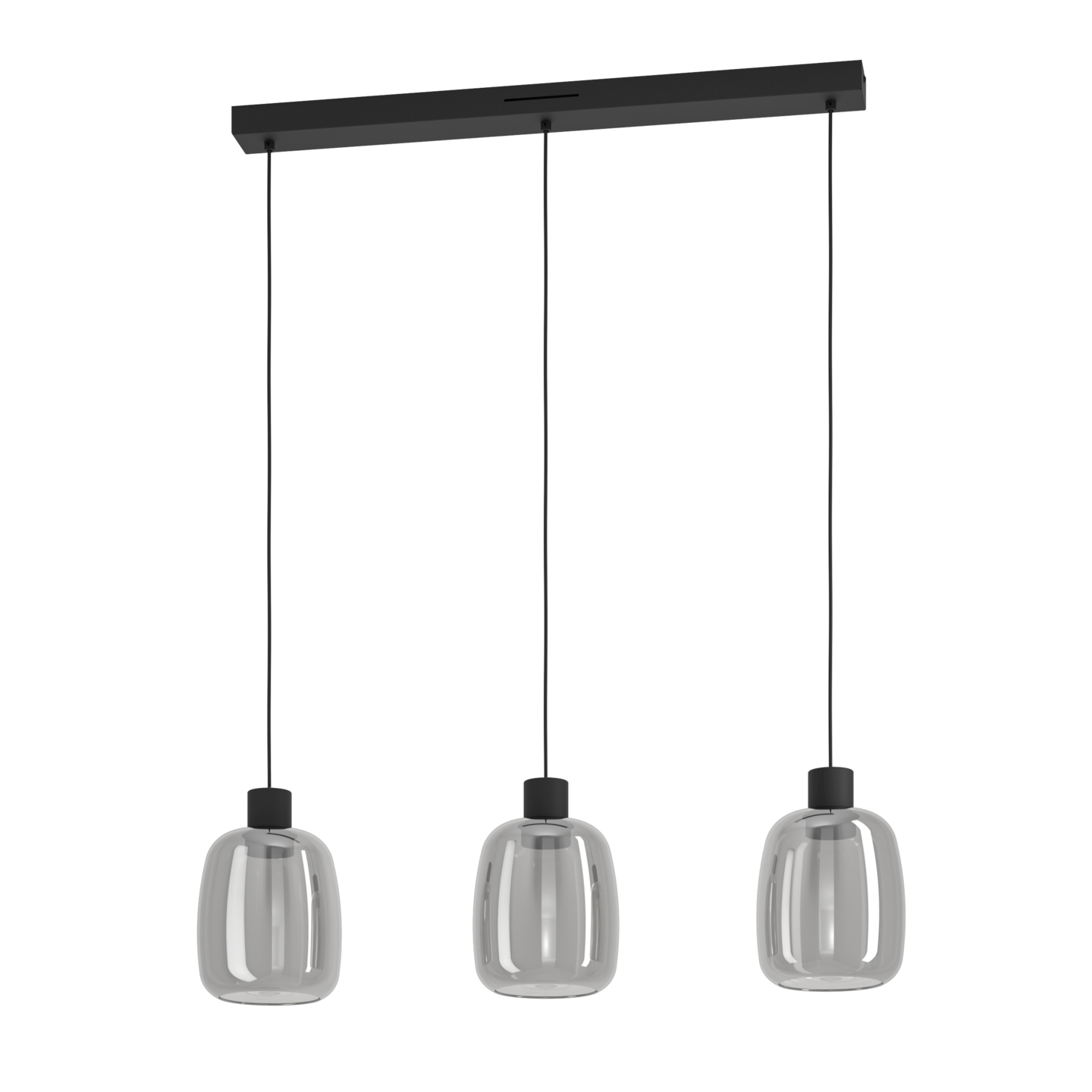 Riippuvalaisin EGLO connect.z 3-os Molochio-z led 3x3,7W RGB CCT musta