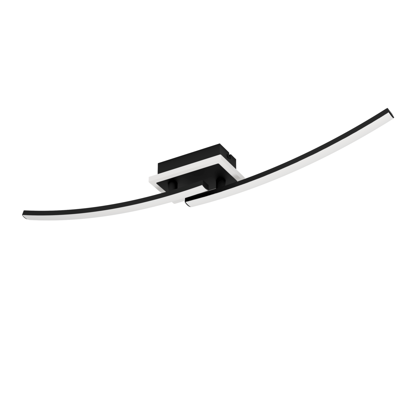 Kattovalaisin EGLO Lungolago led 12W musta/valkoinen