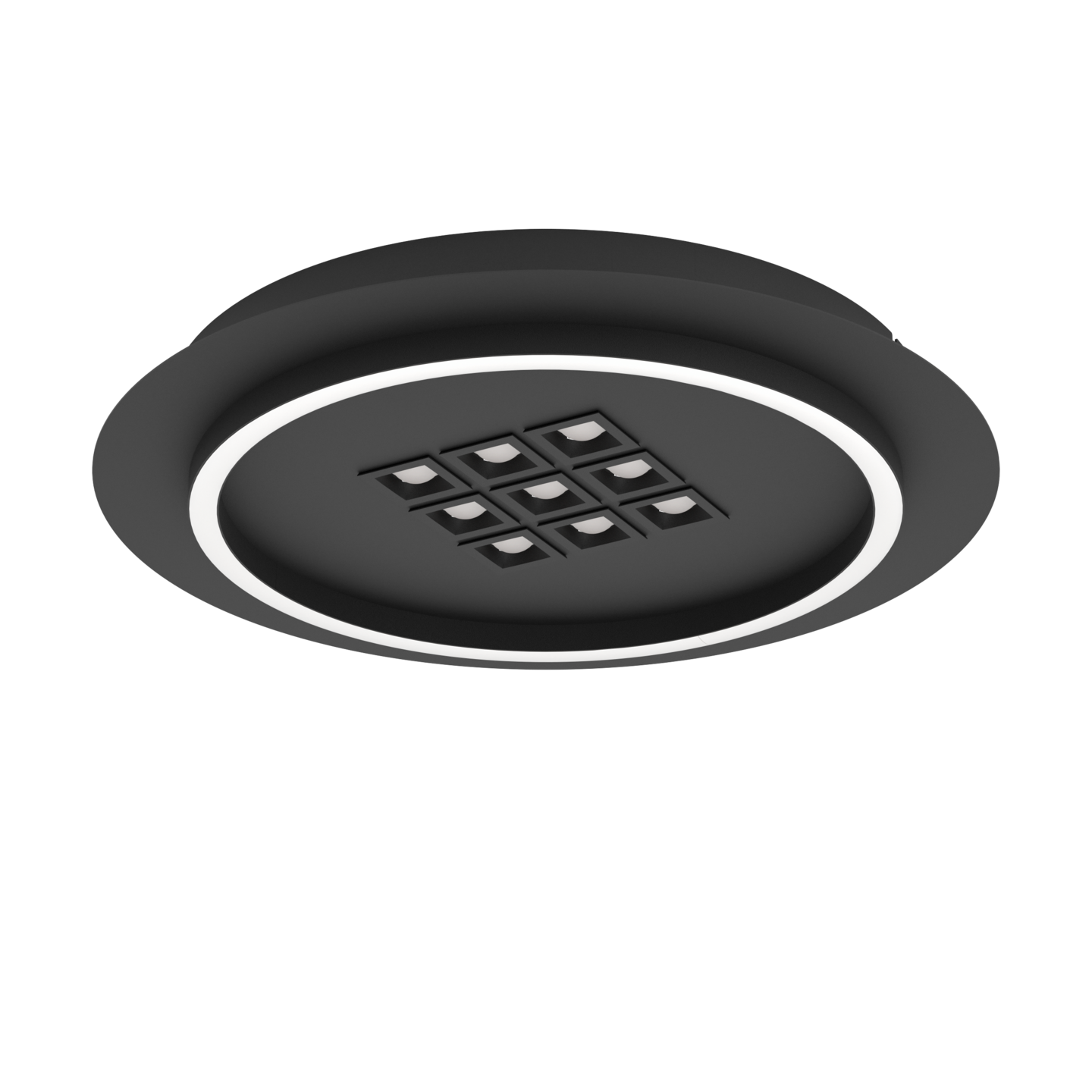 Kattovalaisin EGLO Balazote led 20,5W/9x0,9W CCT 38cm musta