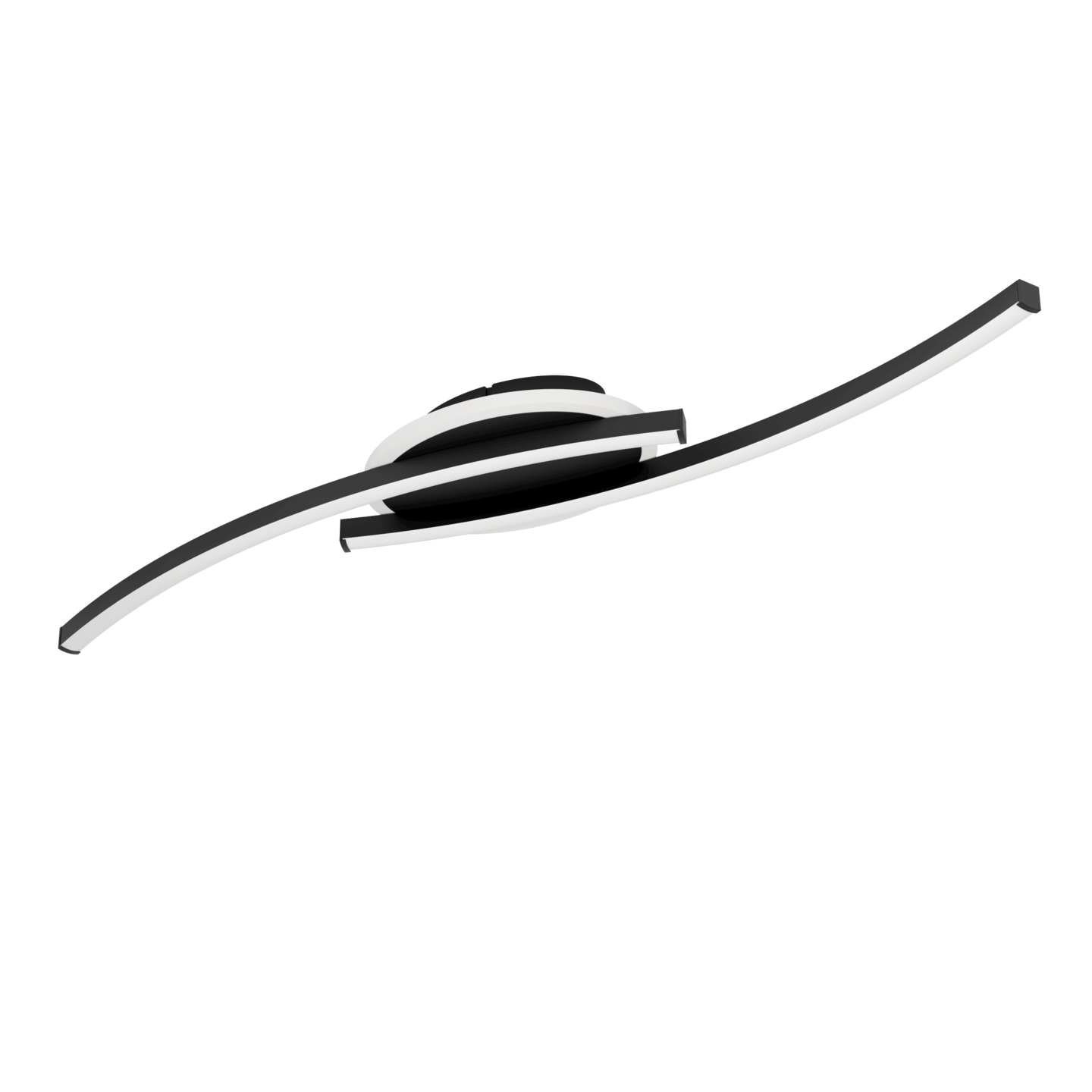 Kattovalaisin EGLO Lungolago led 12W musta/valkoinen