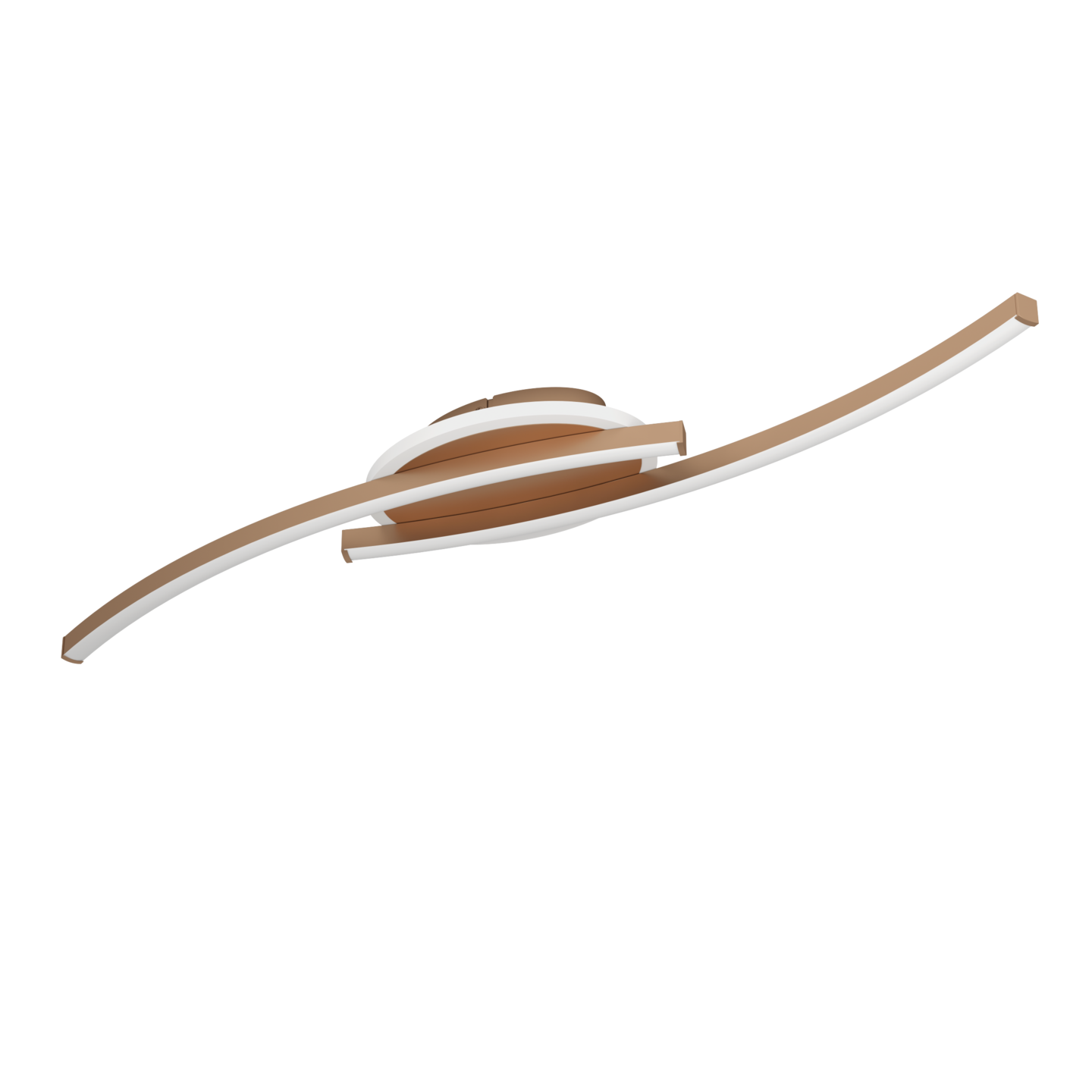 Kattovalaisin EGLO Lungolago led 12W pronssi/valkoinen