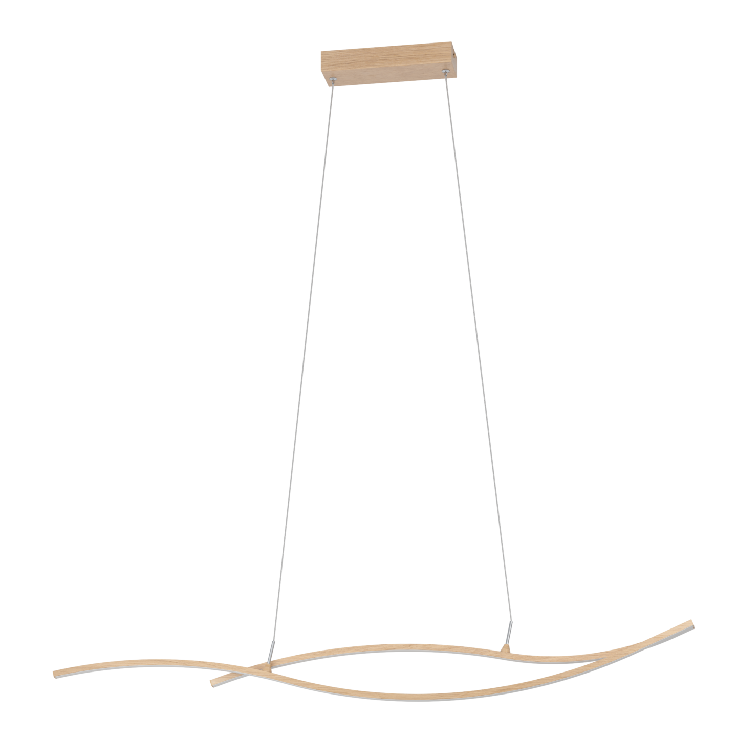 Riippuvalaisin EGLO Grisolia led 20W puu/valkoinen