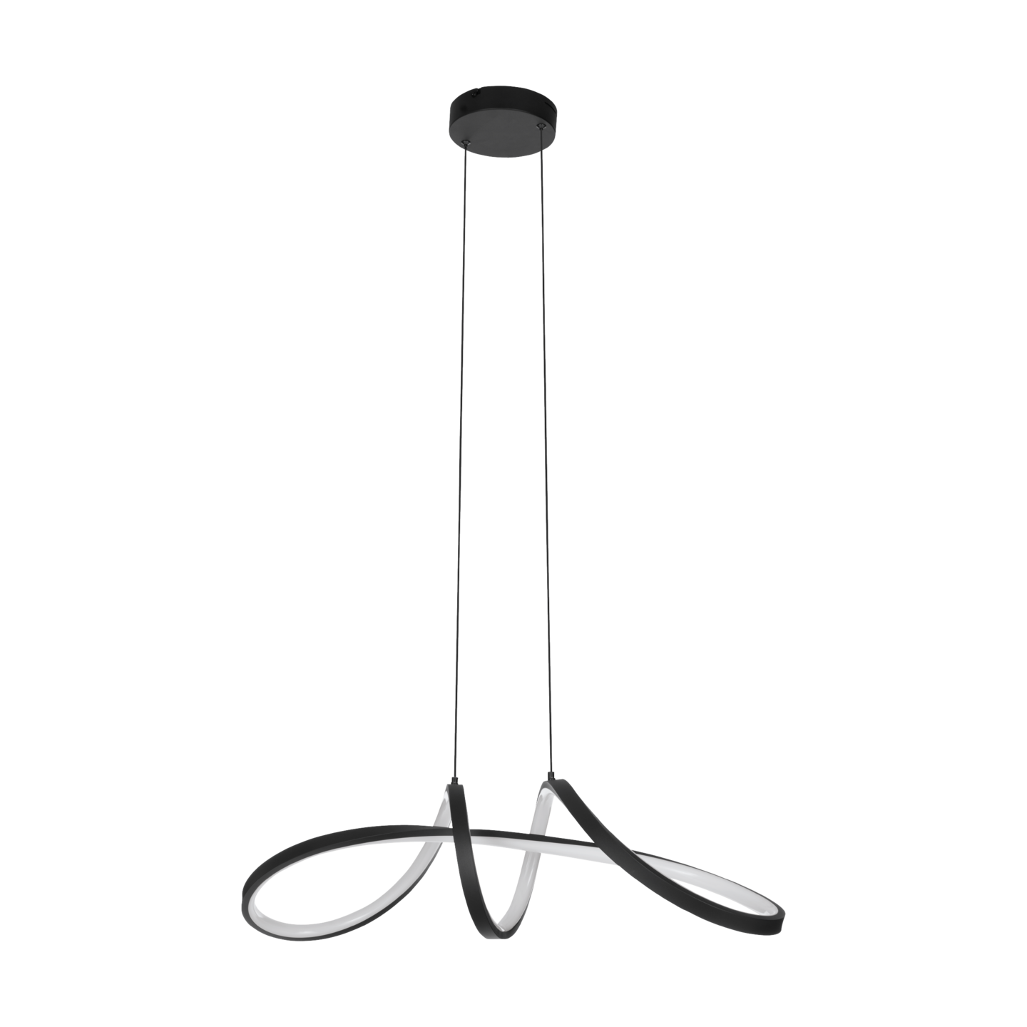 Riippuvalaisin EGLO connect.z Calarossa-z led 22W RGB CCT musta/valkoinen