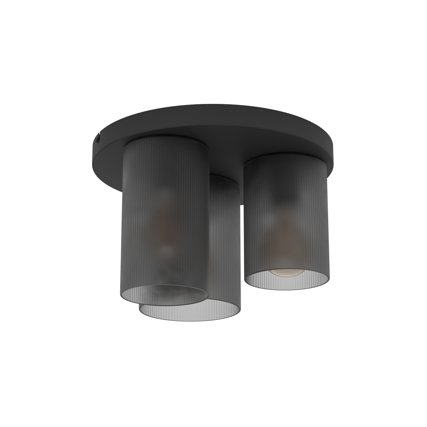 Kattovalaisin EGLO 3-os Colomera E27 musta/harmaa