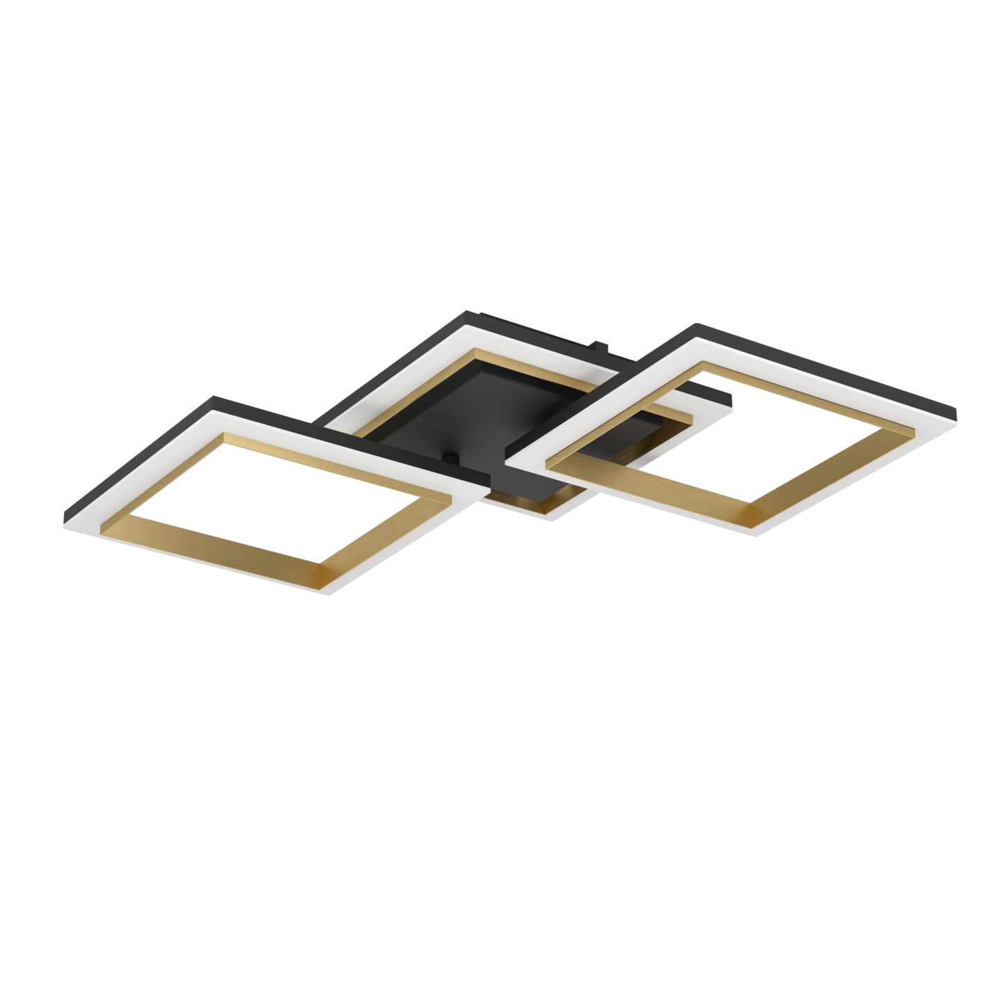 Kattovalaisin EGLO Calliera led 20W 59,5x31cm musta/messinki