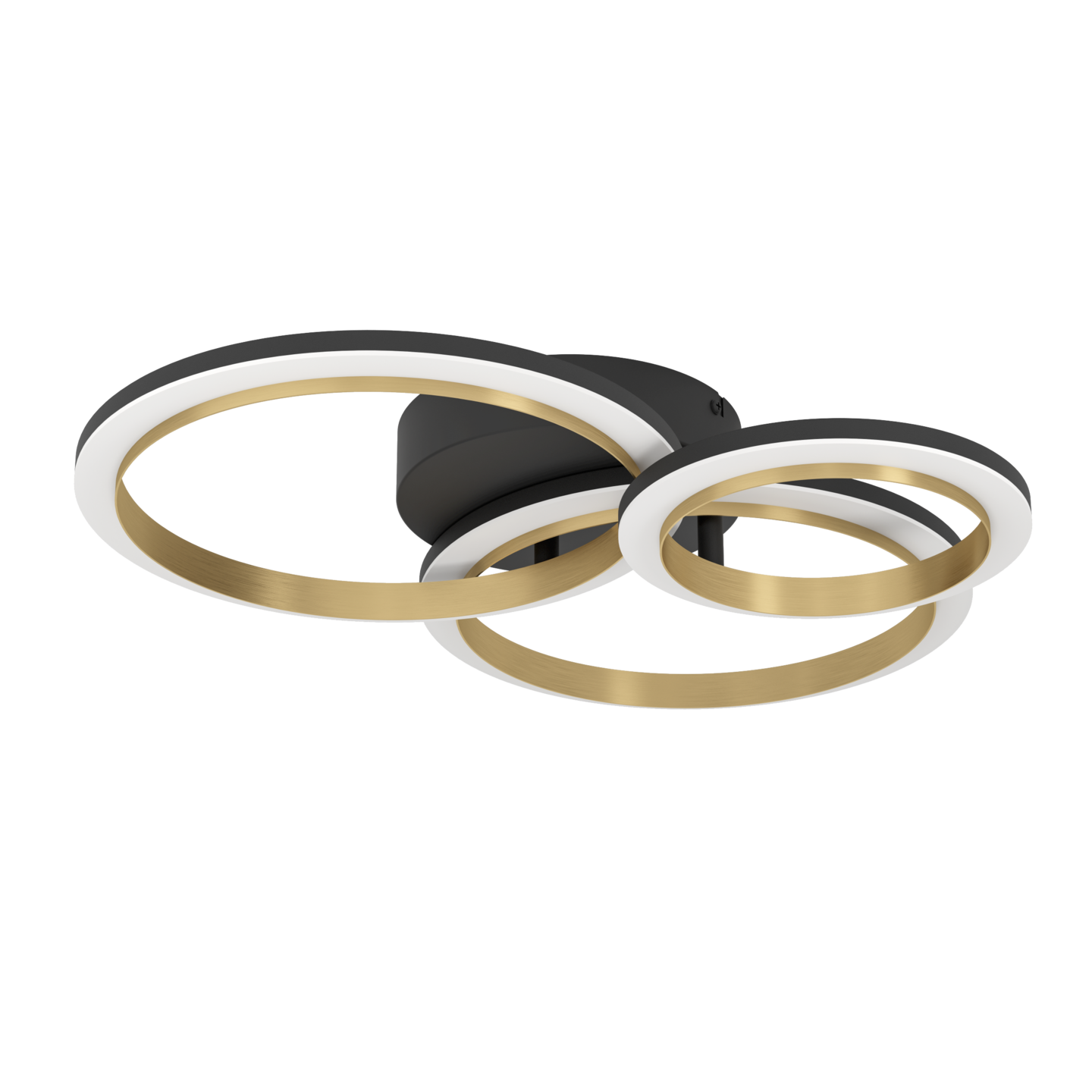 Kattovalaisin EGLO Calliera led 20W 49x44,5cm musta/messinki