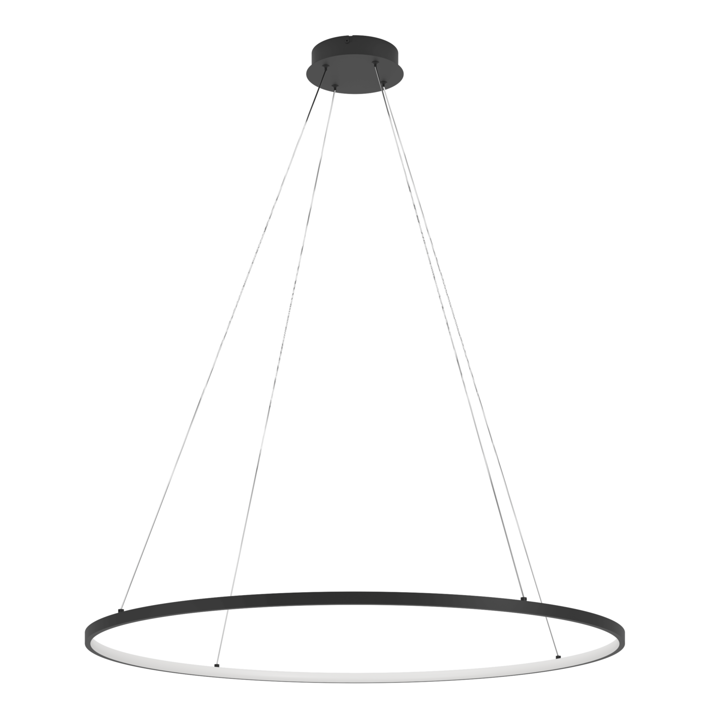 Riippuvalaisin EGLO Parruta led 40W CCT musta/valkoinen