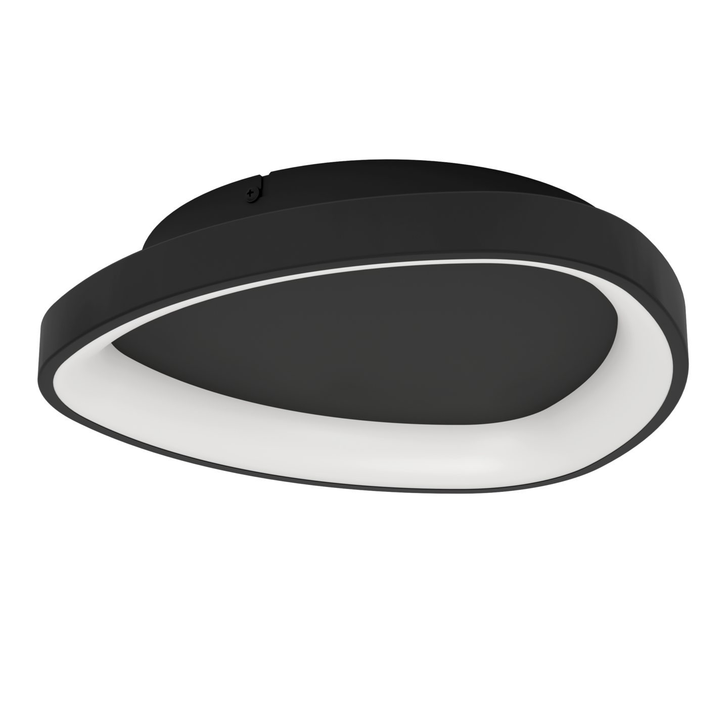 Kattovalaisin EGLO Loretello led 12W musta/valkoinen