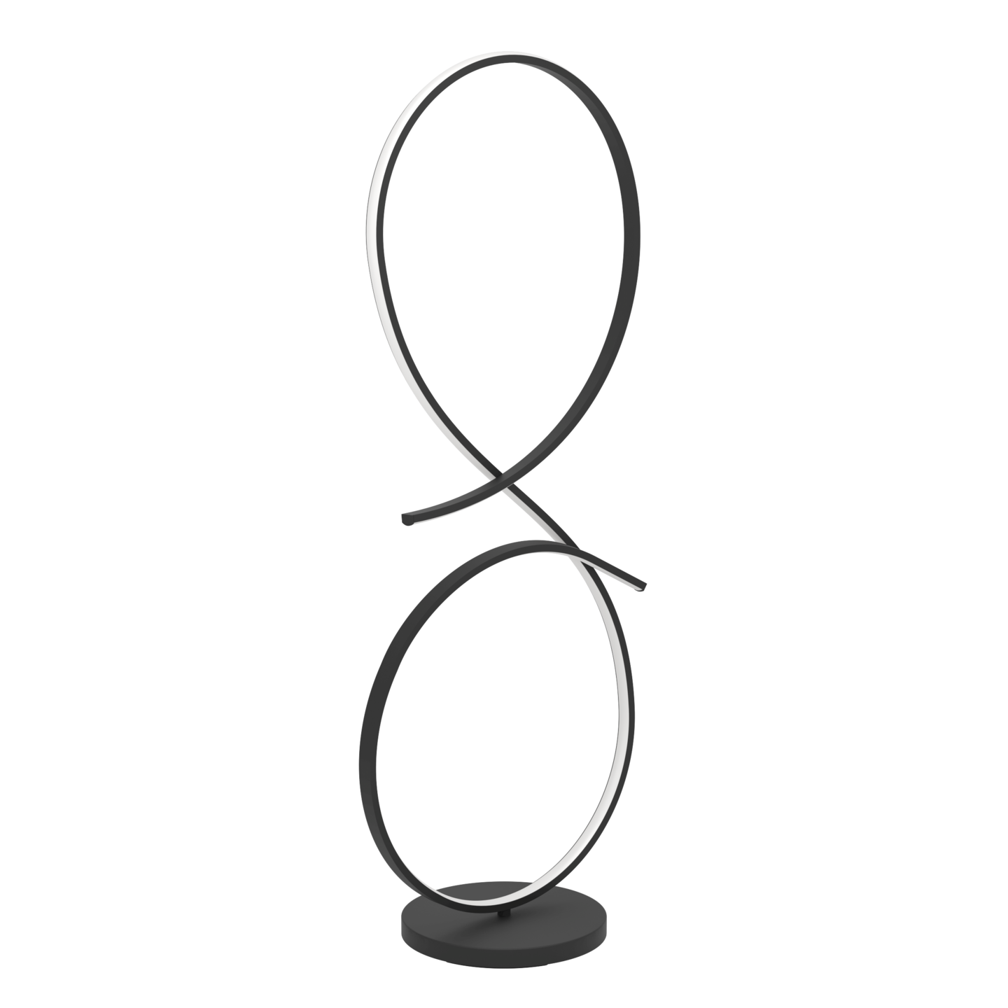 Lattiavalaisin EGLO Serpins led 20W musta/valkoinen