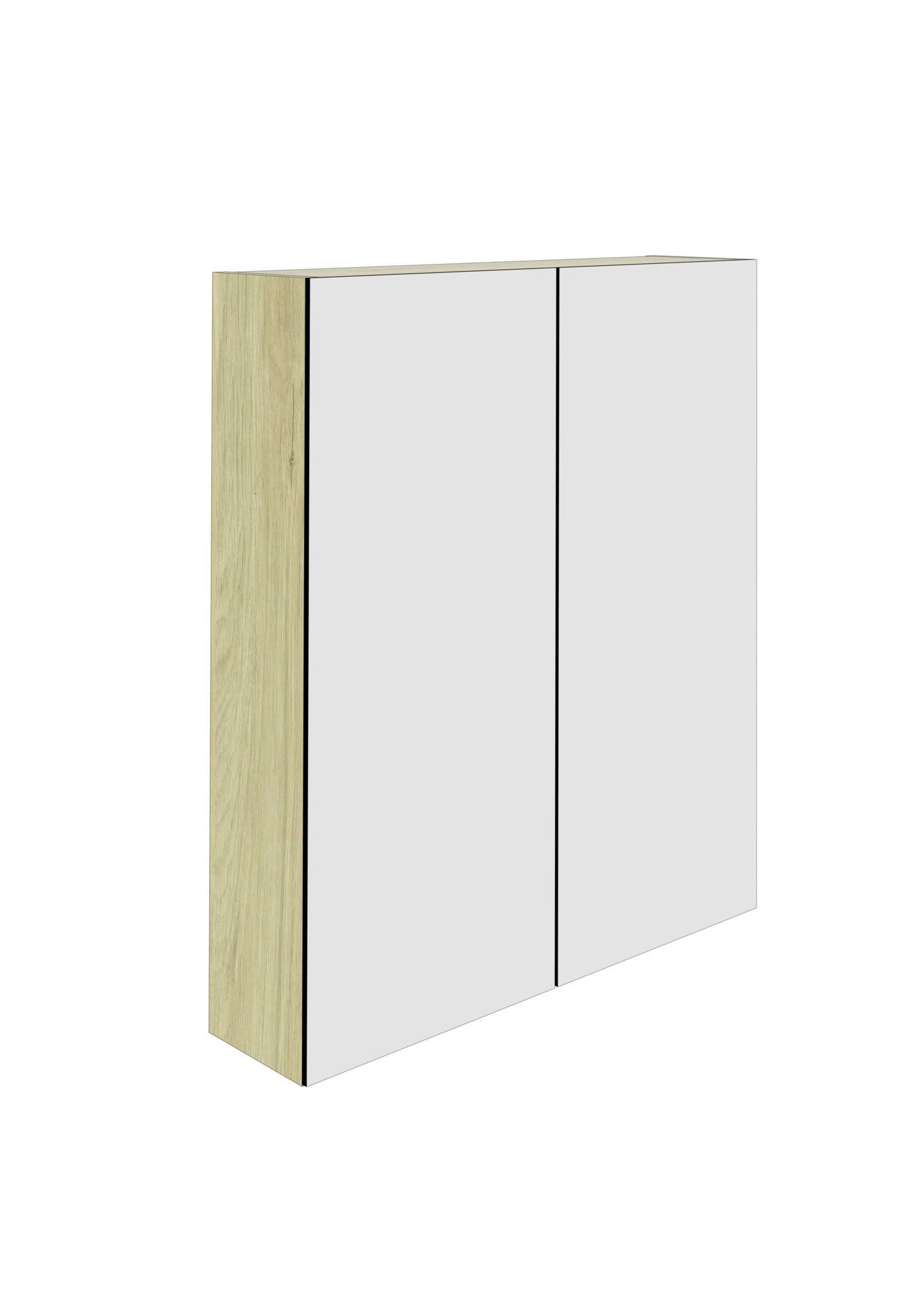 Peilikaappi Cello Sand 60cm tammi