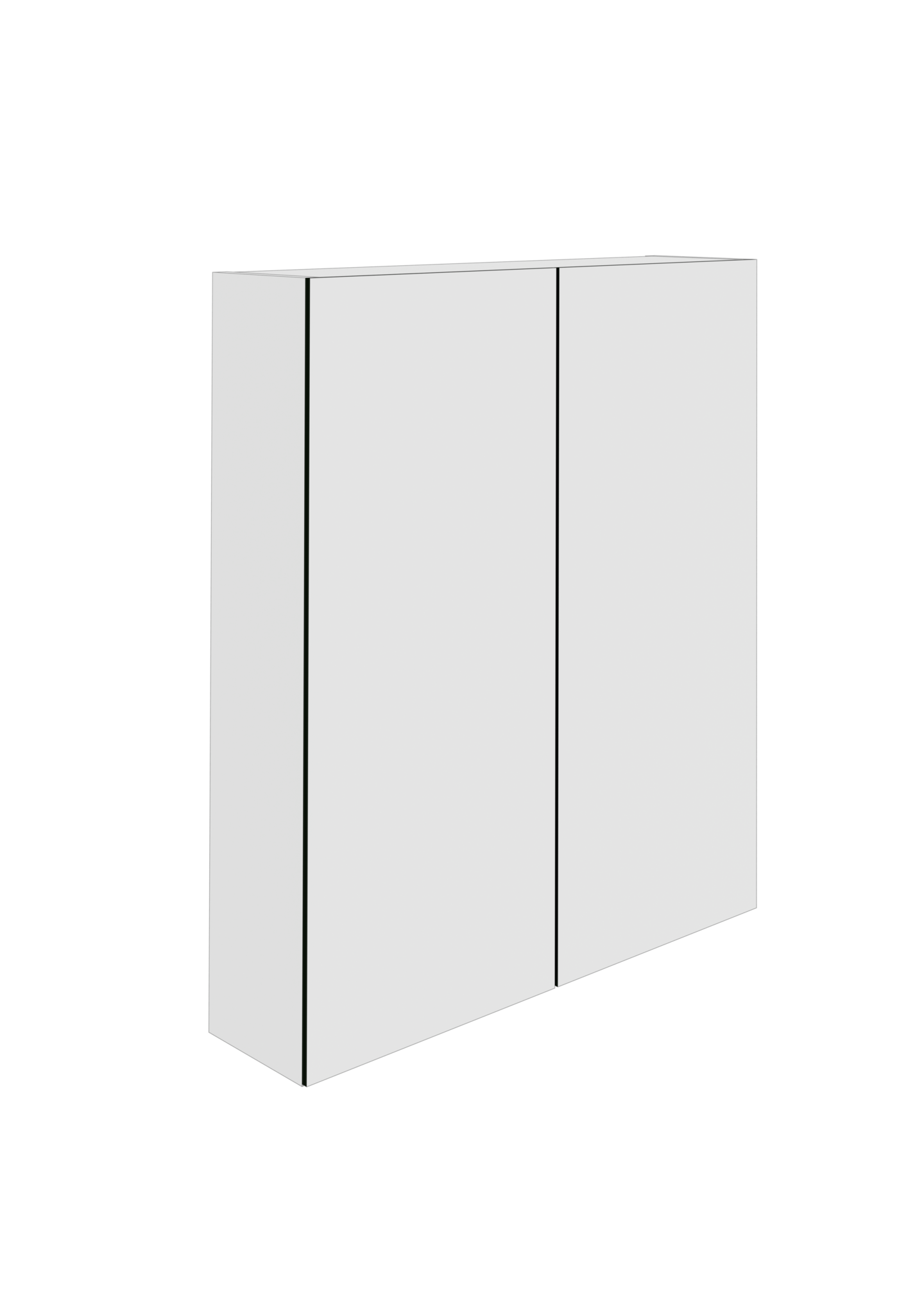 Peilikaappi Cello Sand 60cm valkoinen