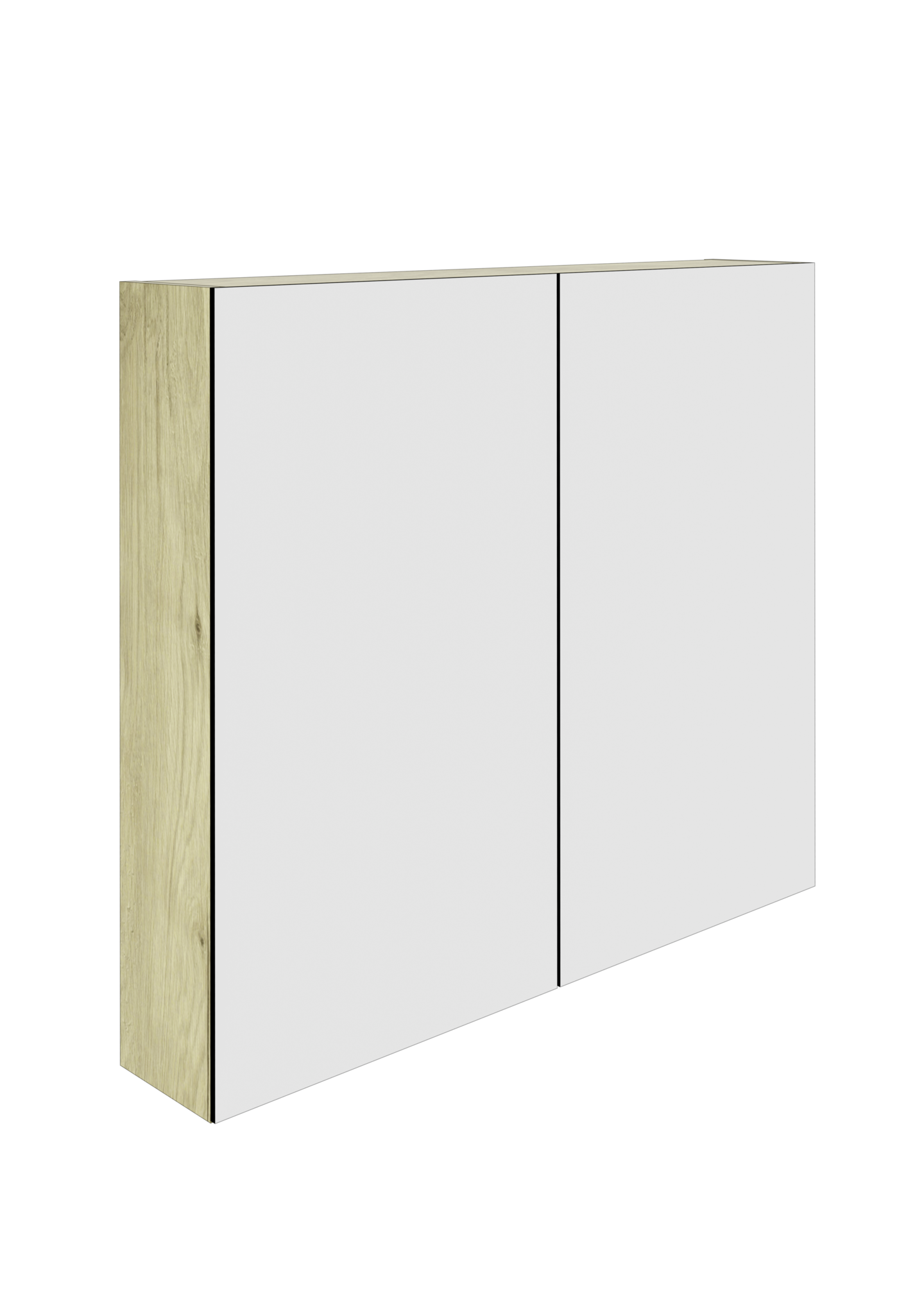 Peilikaappi Cello Sand 80cm tammi