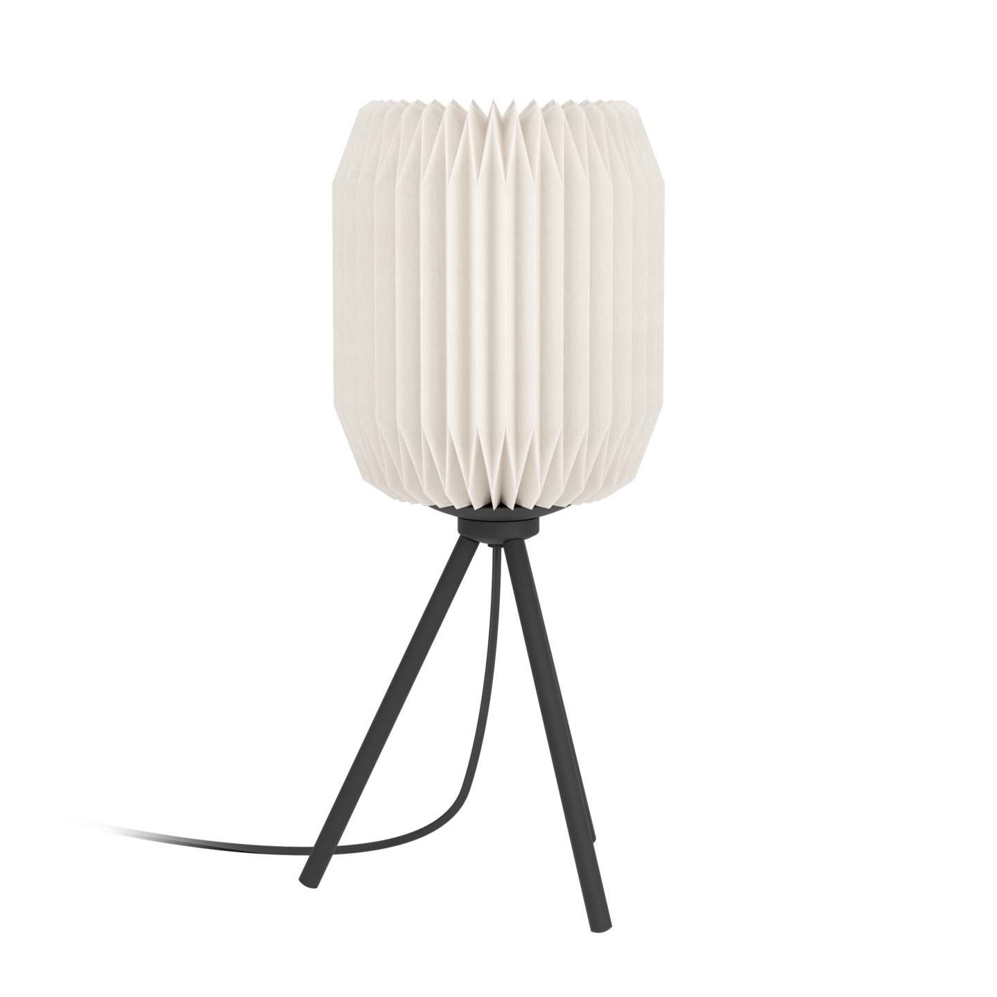 Pöytävalaisin EGLO Belgrave E27 musta/valkoinen