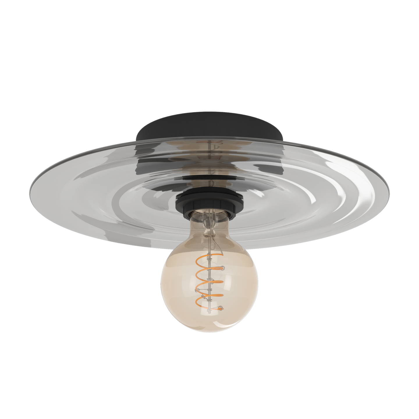 Katto-/seinävalaisin EGLO Lintmill E27 musta/harmaa