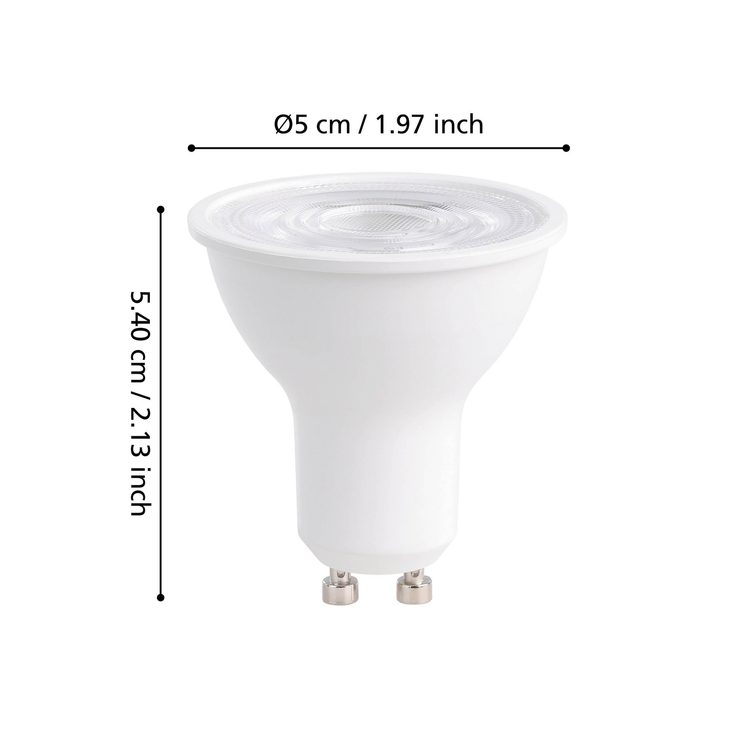 Led-polttimo EGLO connect.z CCT GU10 4,9W opaali