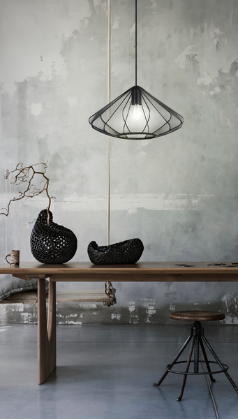 Riippuvalaisin EGLO Dolwen E27 42,5cm musta