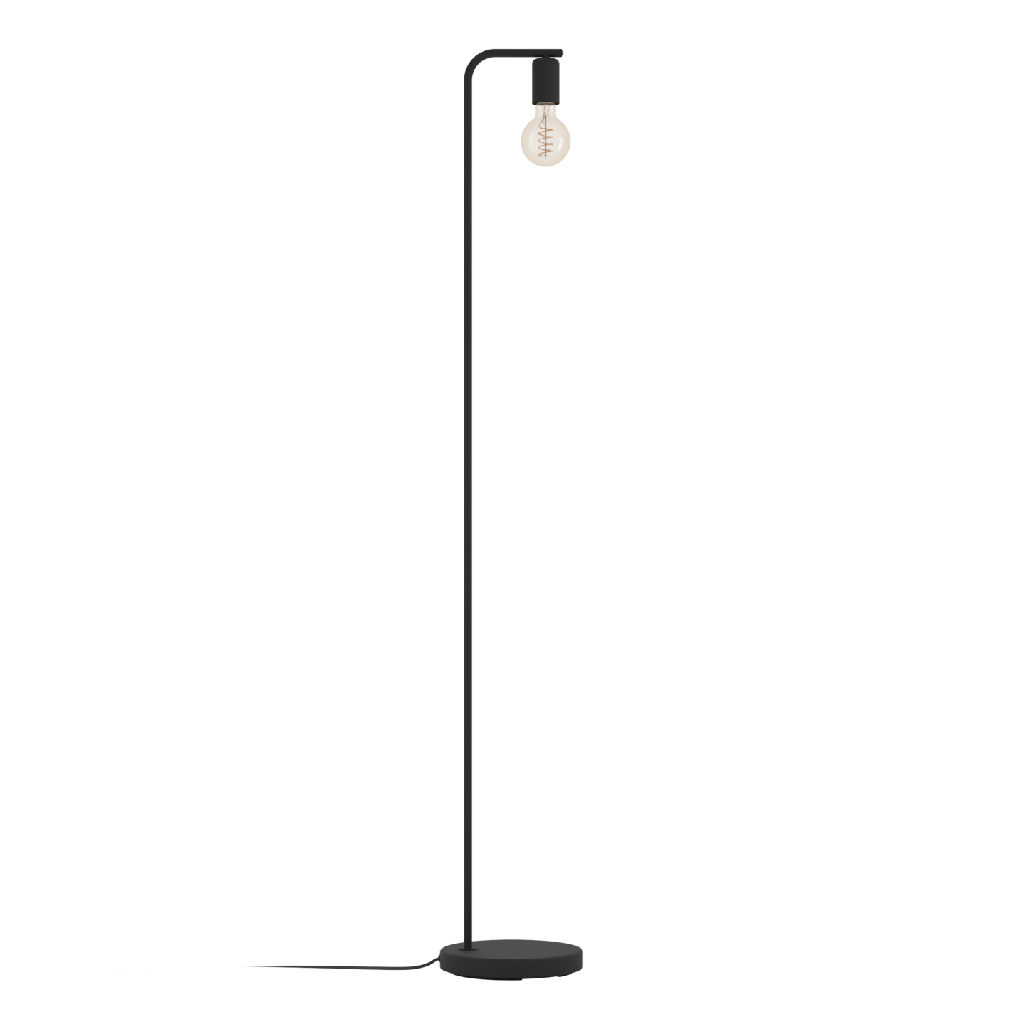 Lattiavalaisin EGLO Cranley 1 E27 musta