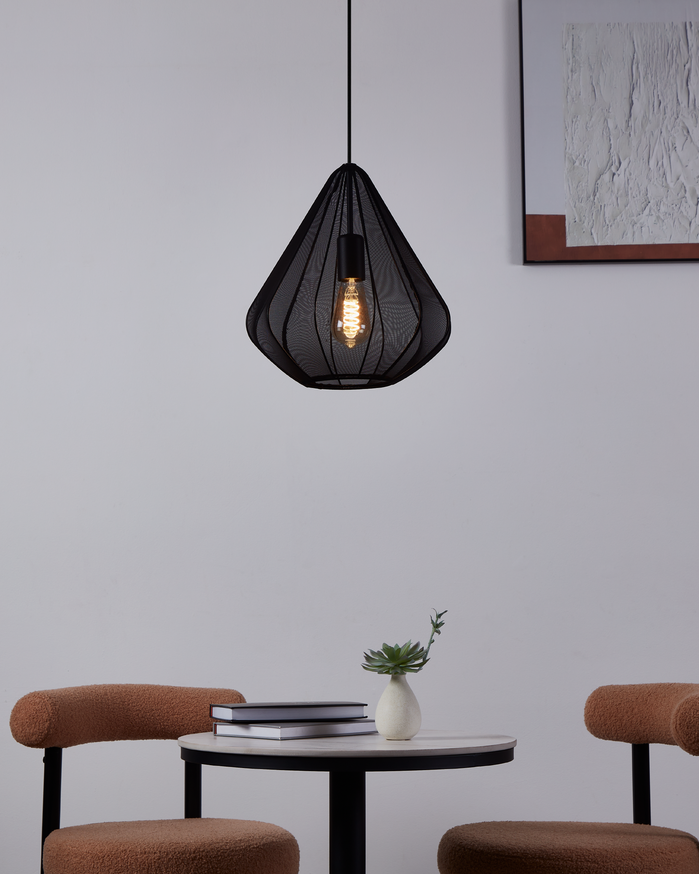 Riippuvalaisin EGLO Dolwen E27 33,5cm musta