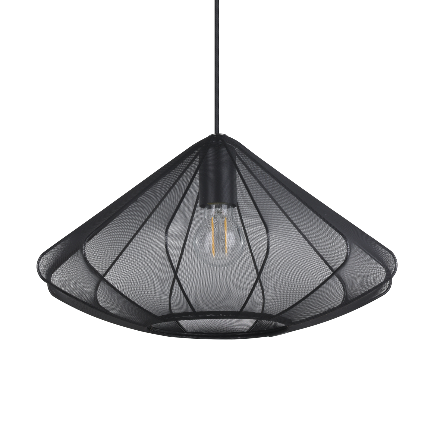 Riippuvalaisin EGLO Dolwen E27 42,5cm musta