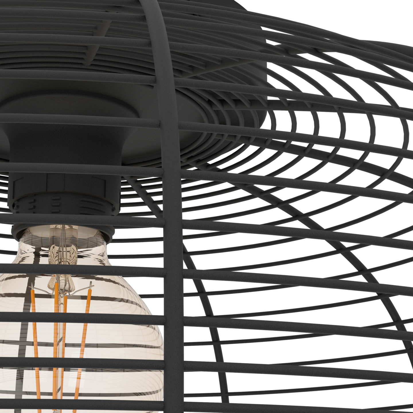 Kattovalaisin EGLO Rinroe E27 musta
