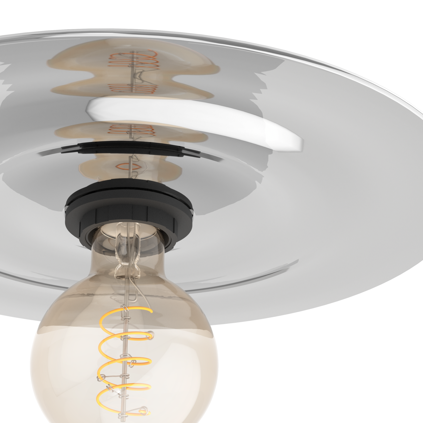 Katto-/seinävalaisin EGLO Lintmill E27 musta/harmaa