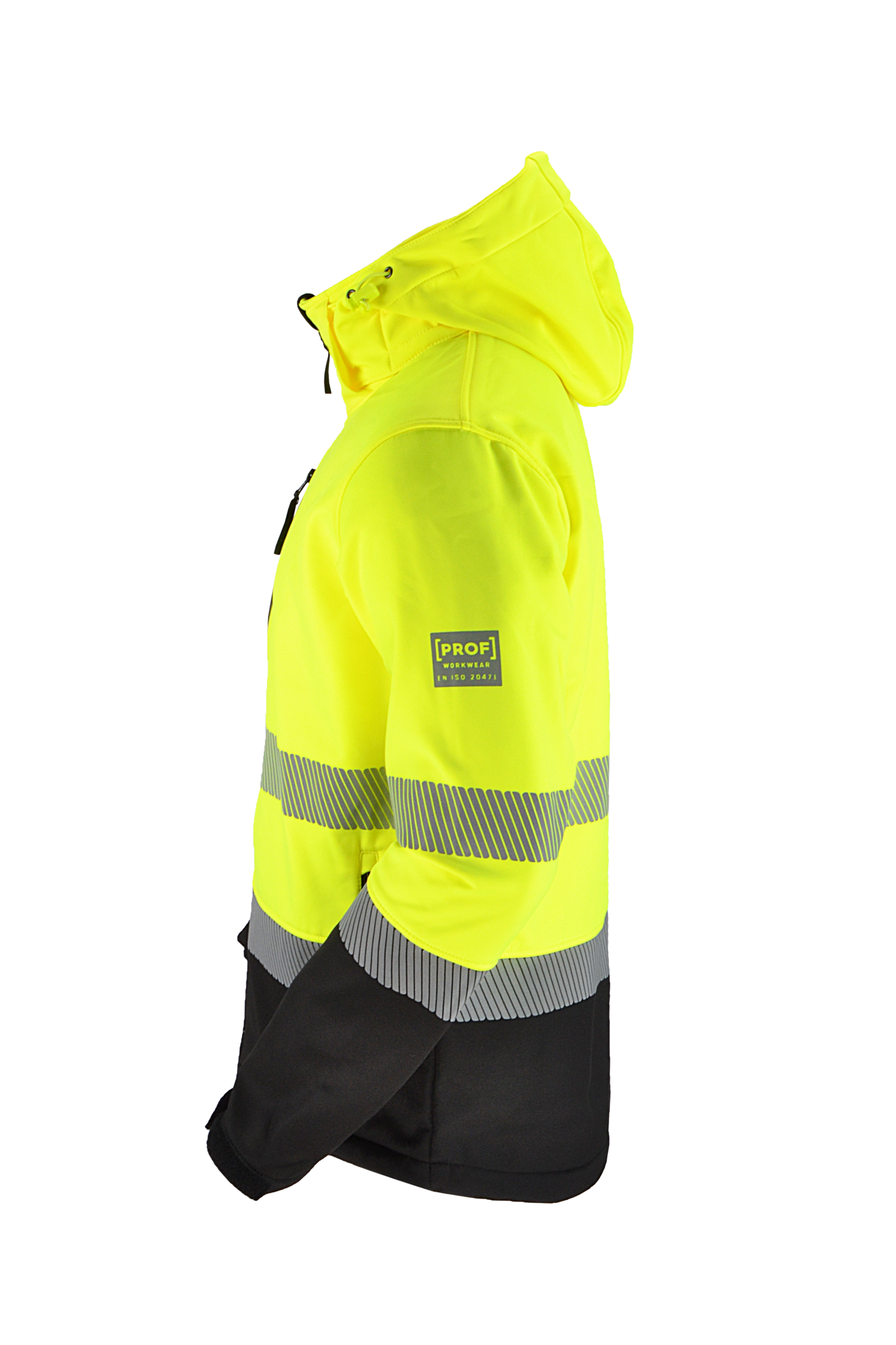 Softshell-takki PROF Hi-Vis keltainen
