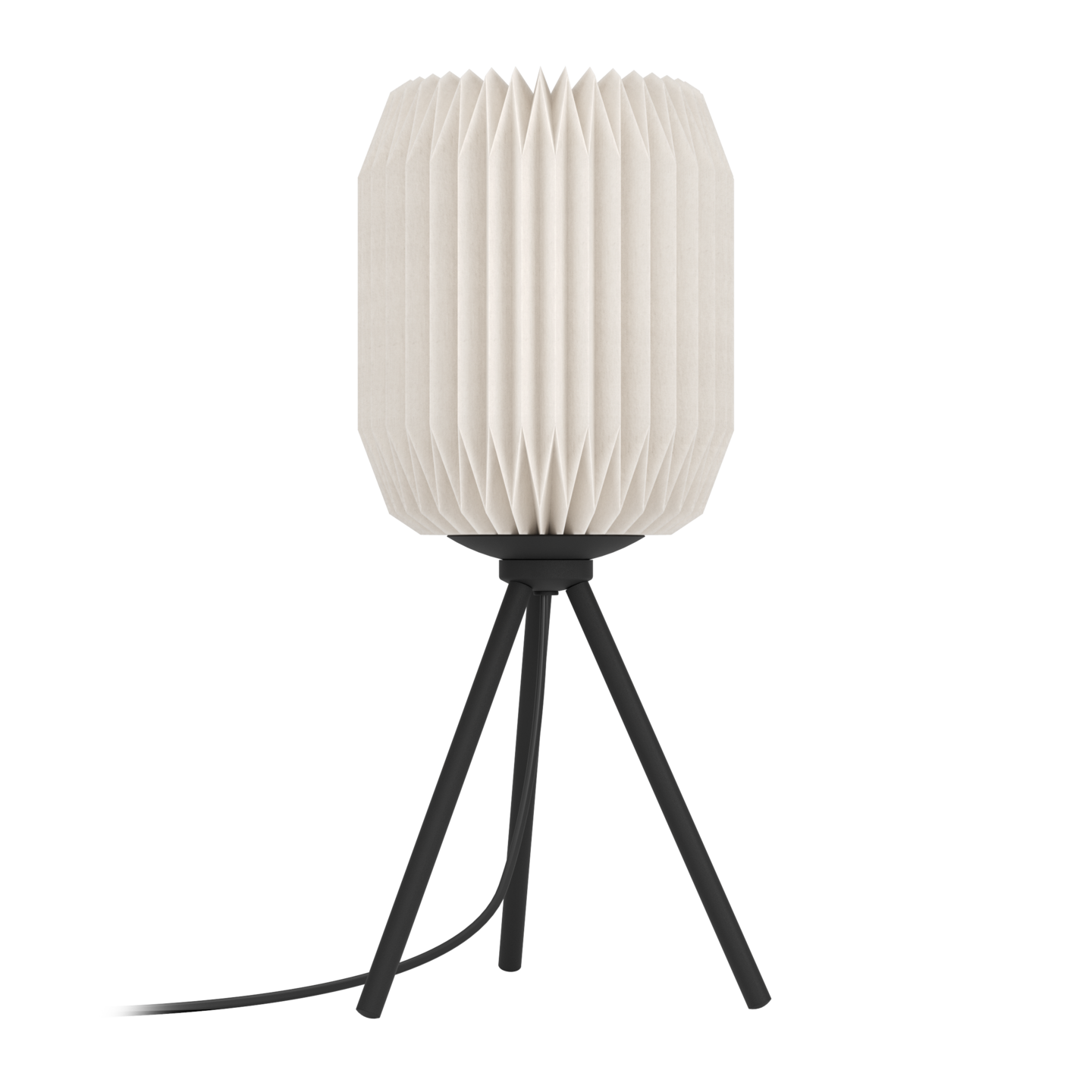 Pöytävalaisin EGLO Belgrave E27 musta/valkoinen