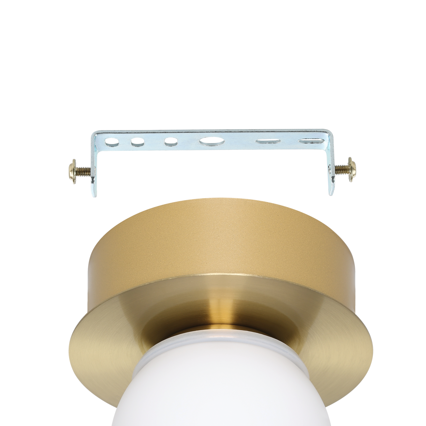 Kylpyhuonevalaisin EGLO Mosiano led 3,3W messinki/valkoinen