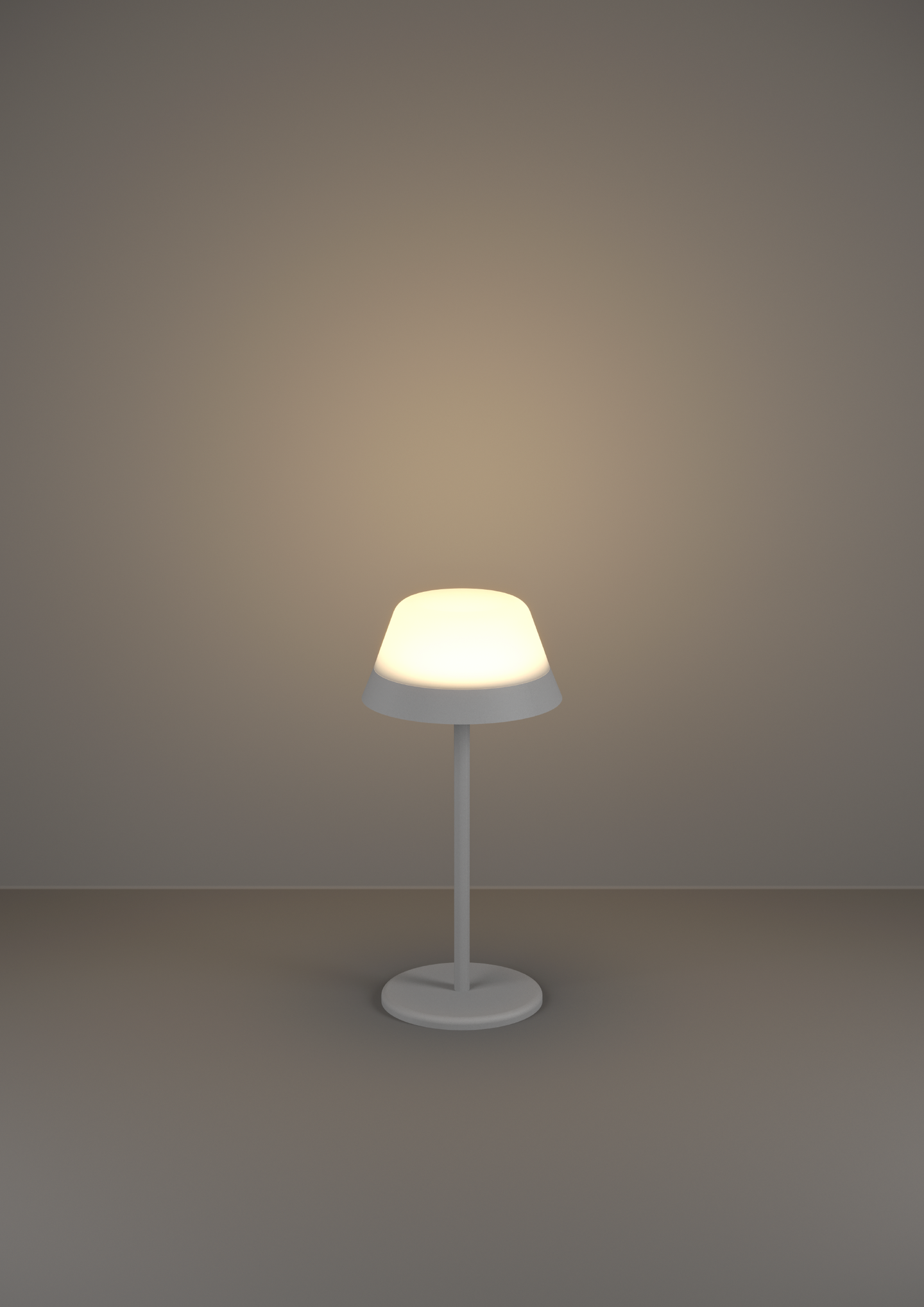 Ulkopöytävalaisin EGLO Meggiano led 1,5W/0,8W RGB harmaa/valkoinen