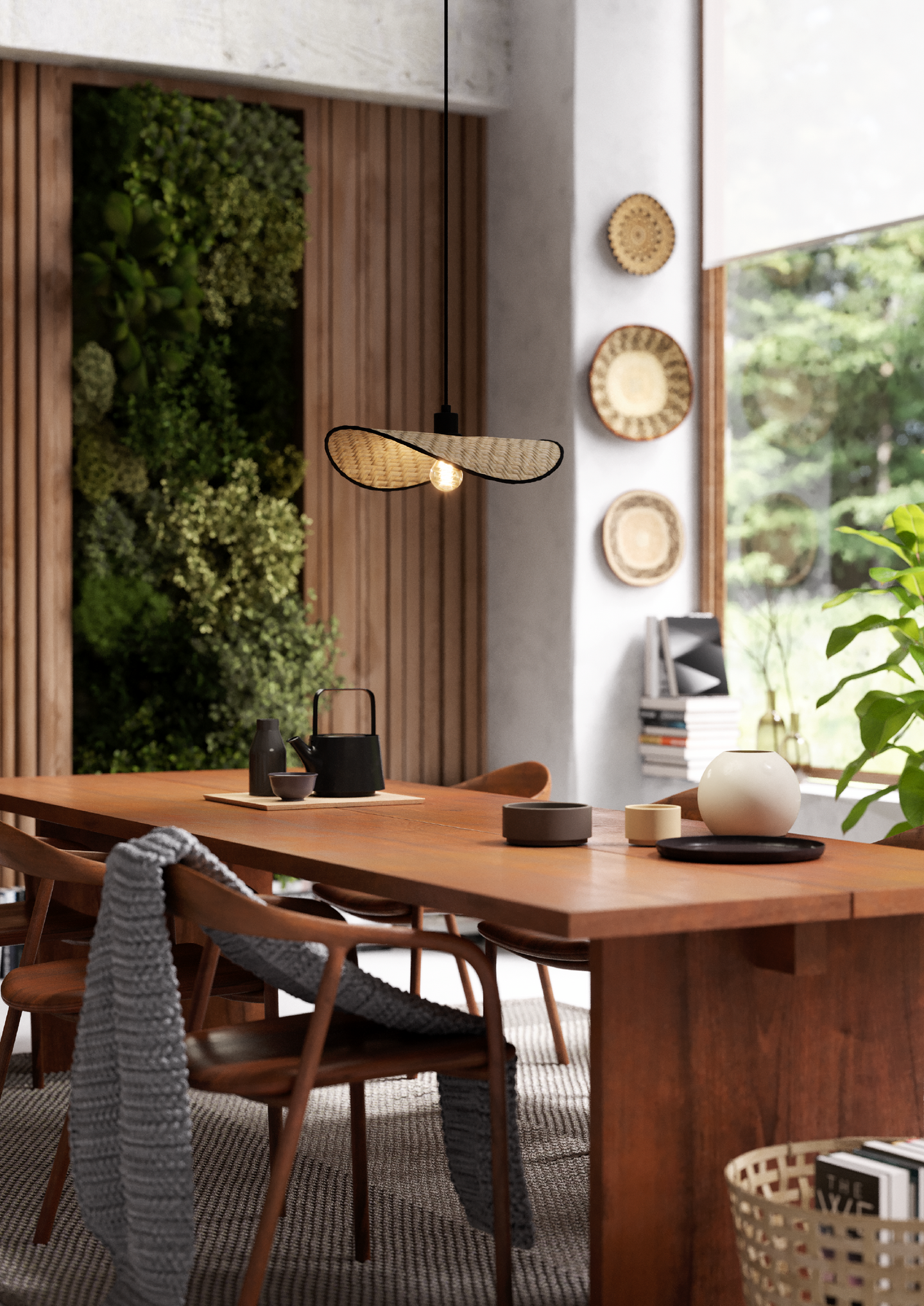 Riippuvalaisin EGLO Marywell E27 musta/bambu