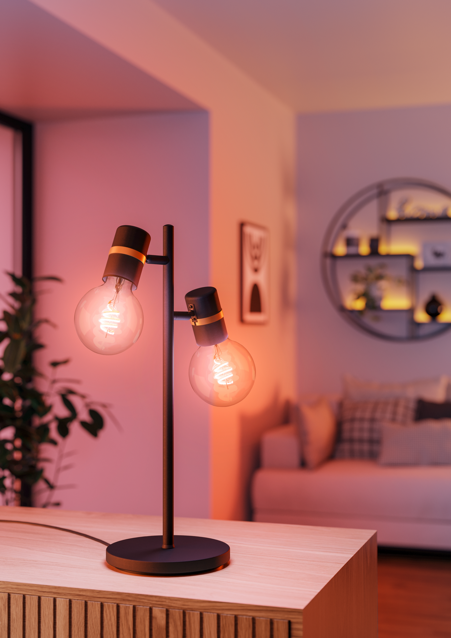 Led-polttimo EGLO connect.z RGB E27 G95 4,9W kirkas