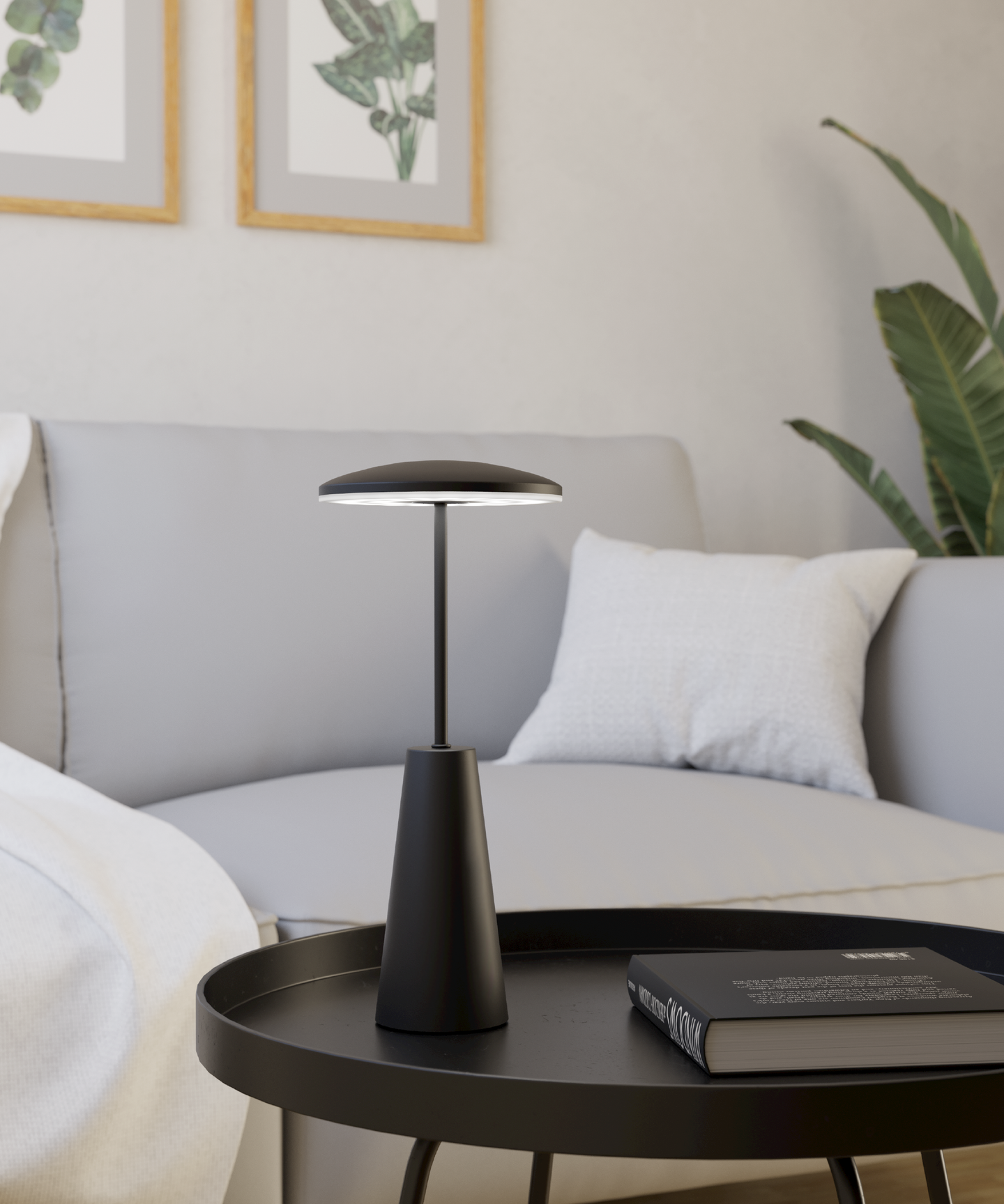 Ulkopöytävalaisin EGLO Piccola led 2,8W CCT musta